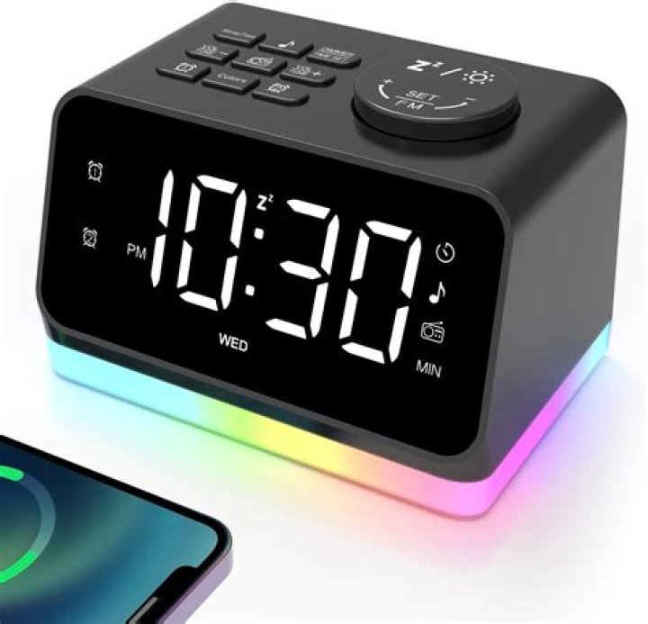Which sensor is used for an alarm clock?