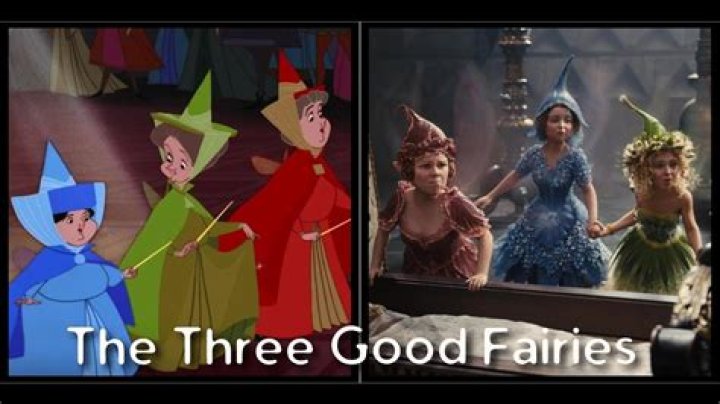 Who are the 3 fairies in Sleeping Beauty?