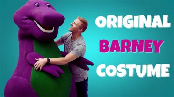 Who wore the costumes in Barney?