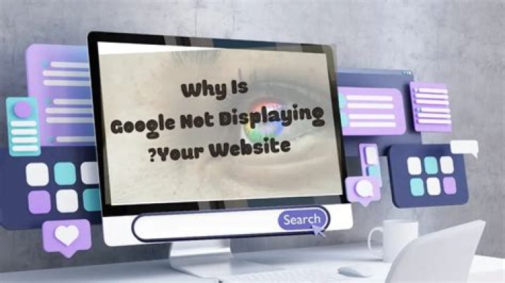 Why is Google not displaying properly?