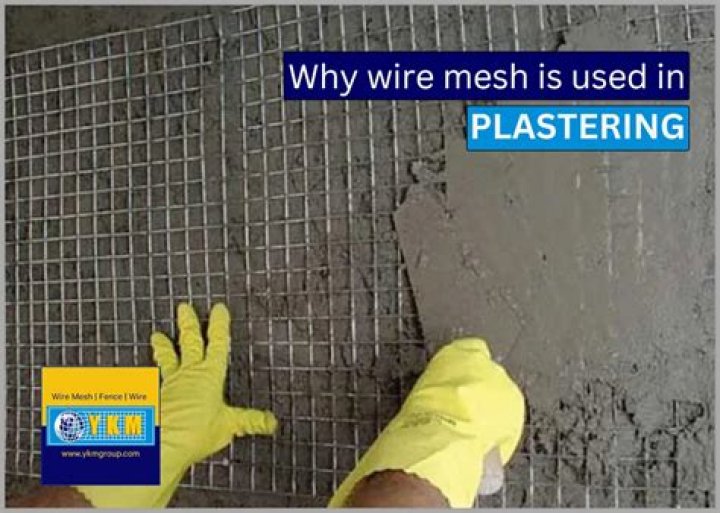 Why mesh is used in plastering?